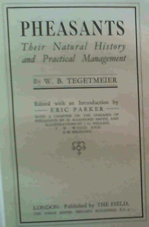 Bild des Verkufers fr Pheasants : Their Natural History and Practical Management zum Verkauf von Chapter 1