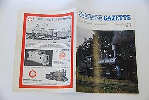 Seller image for Narrow Gauge and Short Line Gazette: September, 1976 for sale by Lee Booksellers