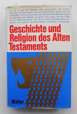 Image du vendeur pour Geschichte und Religion des alten Testaments. mis en vente par Der Buchfreund