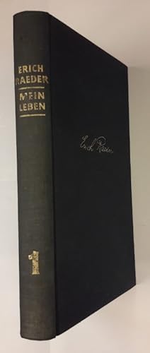 Seller image for Mein Leben. Bd. 1: Bis zum Flottenabkommen mit England 1935. for sale by Der Buchfreund