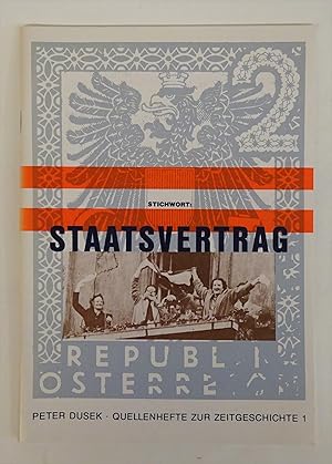 Bild des Verkufers fr Stichwort: Staatsvertrag. zum Verkauf von Der Buchfreund