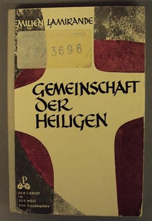 Seller image for Gemeinschaft der Heiligen. for sale by Der Buchfreund