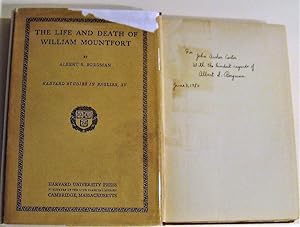 Seller image for The Life and Death of William Mountfort for sale by Trilby & Co. Books