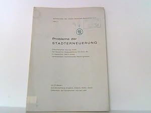 Seller image for Probleme der Stadterneuerung. Internationaler Baukongre Essen 1966. Dokumentation des aus Anla der Deutschen Bauausstellung DEUBAU 66 im September 1966. in Essen. ( Schriftenreihe des Vereins Deutsches Bautzentrum e.V. Heft 3. ) for sale by Antiquariat Ehbrecht - Preis inkl. MwSt.