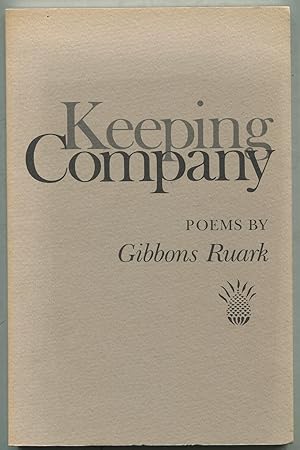 Bild des Verkufers fr Keeping Company zum Verkauf von Between the Covers-Rare Books, Inc. ABAA