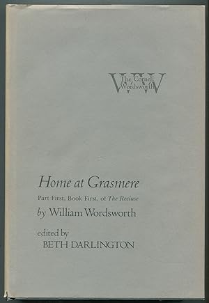 Bild des Verkufers fr Home at Grasmere: Part First, Book First, of The Recluse zum Verkauf von Between the Covers-Rare Books, Inc. ABAA