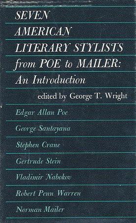 Bild des Verkufers fr Seven American Literary Stylists from Poe to Mailer (Library on American Writers, Vol. 6) zum Verkauf von Kenneth A. Himber