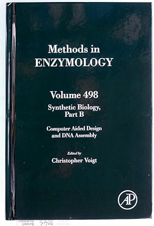 Methods in Enzymology. Synthetic Biology Part B. Volume 498. Methods in Enzymology. Computer Aide...