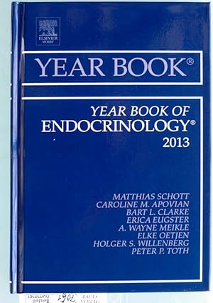 Bild des Verkufers fr The Year Book of Endocrinology 2013 zum Verkauf von Baues Verlag Rainer Baues 