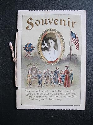 SCHOOL SOUVENIR - Sletten Township, Minnesota - 1908