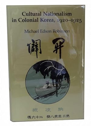 Immagine del venditore per Cultural Nationalism in Colonial Korea, 1920-1925 venduto da McBlain Books, ABAA