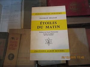 Seller image for Etoiles du matin for sale by Librairie FAUGUET