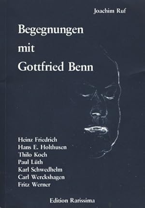 Seller image for Begegnungen mit Gottfried Benn ;. for sale by TF-Versandhandel - Preise inkl. MwSt.