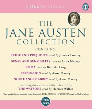 Bild des Verkufers fr The Jane Austen Collection: "Sense and Sensibility", "Pride and Prejudice", "Emma", "Northanger Abbey", "Persuasion" AND "The Watsons" (Unabridged) zum Verkauf von AHA-BUCH GmbH