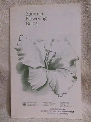 Imagen del vendedor de Summer Flowering Bulbs a la venta por Prairie Creek Books LLC.