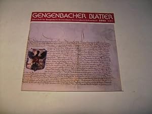 Bild des Verkufers fr Jahresheft der Stadt Gengenbach mit den Ortsrteilen Bermersbach, Reichenbach, Schwaibach. zum Verkauf von Ottmar Mller
