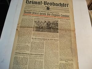 Imagen del vendedor de Amtsblatt der NSDAP und aller Behrden der Kreise Northeim, Einbeck und Osterode. Ausgabe Einbeck. a la venta por Ottmar Mller