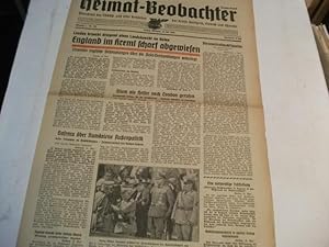 Imagen del vendedor de Amtsblatt der NSDAP und aller Behrden der Kreise Northeim, Einbeck und Osterode. Ausgabe Einbeck. a la venta por Ottmar Mller