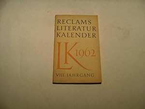 Imagen del vendedor de Reclams Literatur-Kalender 1962. a la venta por Ottmar Mller