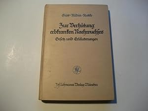 Seller image for Gesetz zur Verhtung erbkranken Nachwuchses vom 14. Juli 1933. for sale by Ottmar Mller