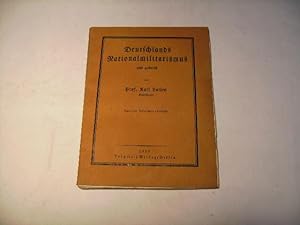 Seller image for Deutschlands Nationalmilitarismus und anderes for sale by Ottmar Mller