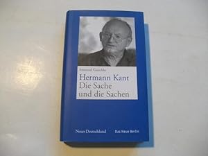 Seller image for Hermann Kant. Die Sache und die Sachen. for sale by Ottmar Mller