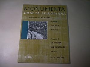 Bild des Verkufers fr Griechische Baukunst Vol. II. Fasciculus 2. Die profanen und militrischen Bauten. zum Verkauf von Ottmar Mller