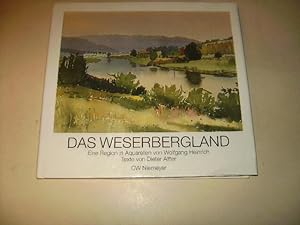 Seller image for Das Weserbergland. Eine Region in Aquarellen. for sale by Ottmar Mller