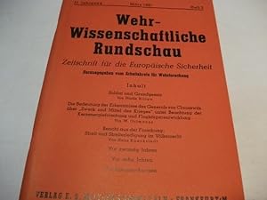 Seller image for Zeitschrift fr die Europische Sicherheit. for sale by Ottmar Mller