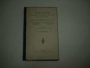 Imagen del vendedor de Das Atom und die Bohrsche Theorie seines Baues. Gemeinverstndlich dargestellt. a la venta por Ottmar Mller