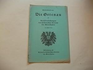 Bild des Verkufers fr Verffentlichungen des Historischen Vereins fr Mittelbaden. zum Verkauf von Ottmar Mller
