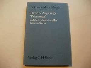 Imagen del vendedor de David of Augsburg's 'Paternoster' and the authenticity of his German works. a la venta por Ottmar Mller