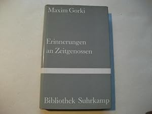 Bild des Verkufers fr Erinnerungen an Zeitgenossen. zum Verkauf von Ottmar Mller