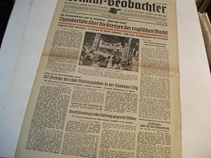 Imagen del vendedor de Amtsblatt der NSDAP und aller Behrden der Kreise Northeim, Einbeck und Osterode. Ausgabe Einbeck. a la venta por Ottmar Mller