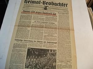 Imagen del vendedor de Amtsblatt der NSDAP und aller Behrden der Kreise Northeim, Einbeck und Osterode. Ausgabe Einbeck. a la venta por Ottmar Mller