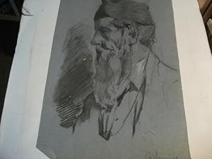 Bild des Verkufers fr Portrt eines alten Mannes, wohl aus Garmisch-Partenkirchen zum Verkauf von Ottmar Mller