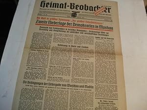 Imagen del vendedor de Amtsblatt der NSDAP und aller Behrden der Kreise Northeim, Einbeck und Osterode. Ausgabe Einbeck. a la venta por Ottmar Mller