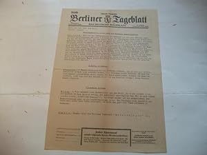 Bild des Verkufers fr Das deutsche Weltblatt. zum Verkauf von Ottmar Mller