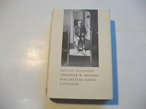 Bild des Verkufers fr Theoror W. Adorno. Ein letztes Genie. zum Verkauf von Ottmar Mller