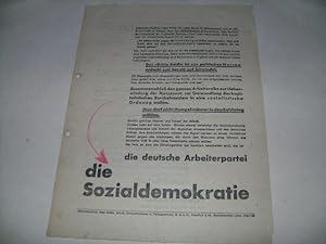 Imagen del vendedor de Gegen die NSDAP gerichtet. a la venta por Ottmar Mller