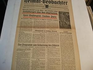 Amtsblatt der NSDAP und aller Behörden der Kreise Northeim, Einbeck und Osterode. Ausgabe Einbeck.