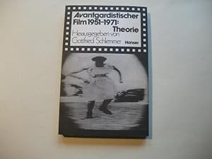 Seller image for Avantgardistischer Film 1951- 1971: Theorie. for sale by Ottmar Mller