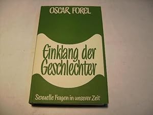 Seller image for Einklang der Geschlechter. Sexuelle Fragen in unserer Zeit. for sale by Ottmar Mller