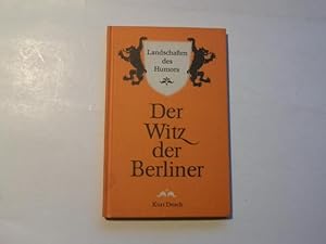 Bild des Verkufers fr Der Witz der Berliner. zum Verkauf von Ottmar Mller