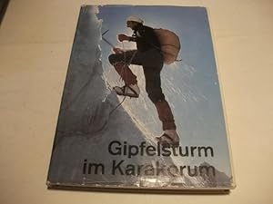 Seller image for Gipfelsturm im Karakorum. for sale by Ottmar Mller