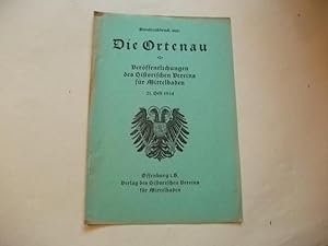 Imagen del vendedor de Verffentlichungen des Historischen Vereins fr Mittelbaden. a la venta por Ottmar Mller