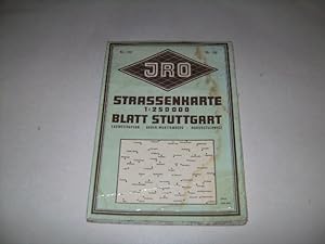 Image du vendeur pour Stuttgart. Strassenkarte. mis en vente par Ottmar Mller