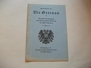 Imagen del vendedor de Verffentlichungen des Historischen Vereins fr Mittelbaden. a la venta por Ottmar Mller