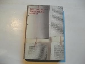 Imagen del vendedor de Anschlag. a la venta por Ottmar Mller