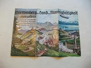 Bild des Verkufers fr Besuchet Wrttemberg und Hohenzollern das Land der Mannigfaltigkeit. zum Verkauf von Ottmar Mller